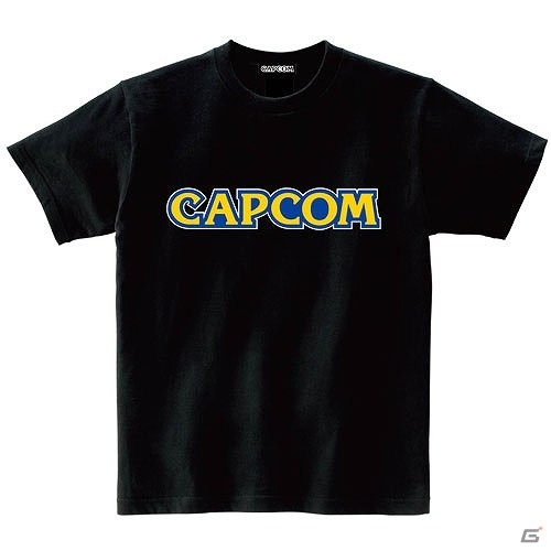 「CAPCOM」のロゴがデザインされたシンプルなTシャツ「CAPCOM Tシャツ（WHITE／BLACK）」12月18日に発売の画像3