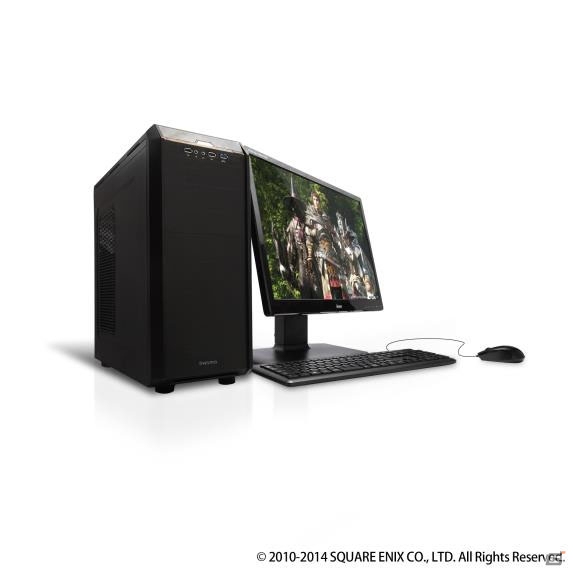 iiyama PC、「ファイナルファンタジーXIV: 新生エオルゼア」推奨パソコン2機種を発売―90日間無料でプレイできるクーポンが付属の画像1