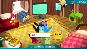 不思議でキュートな生物”ネコブロ”たちに癒されるPS Vita向け落ち物パズルゲーム「にゃんだふる★パズル ネコブロ」が12月24日に配信！の画像2