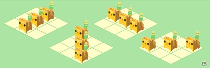 不思議でキュートな生物”ネコブロ”たちに癒されるPS Vita向け落ち物パズルゲーム「にゃんだふる★パズル ネコブロ」が12月24日に配信！の画像8