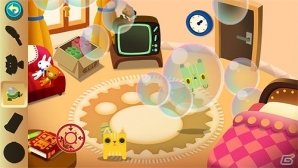 宇宙から来たネコ型生物と遊ぶ癒し系落ち物パズル！PSVita「にゃんだふる★パズル ネコブロ」本日より配信開始の画像7