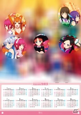 「シンデレラブレイド2」ポスターカレンダー2015が発売―12月26日正午までの注文で年内最終出荷に対応の画像1