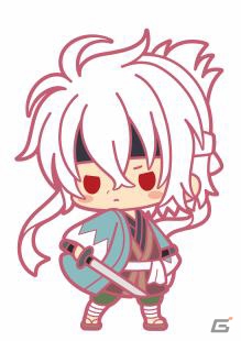 「劇場版 薄桜鬼」描き下ろしデフォルメイラストがラバーストラップになって登場！の画像3