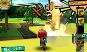 3DS「暗殺教室 殺せんせー大包囲網!!」武器や罠を駆使して戦う“コミカルアサシンアクション”の遊び方を紹介！の画像3