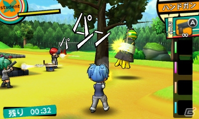 3DS「暗殺教室 殺せんせー大包囲網!!」武器や罠を駆使して戦う“コミカルアサシンアクション”の遊び方を紹介！の画像8