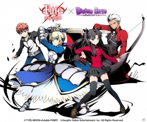 iOS/Android「ディバインゲート」にて「Fate/stay night」コラボがスタート！セイバー衣装の「聖王アーサー」も入手可能の画像1