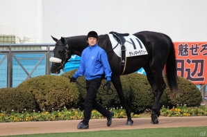 「StarHorse3」の実在命名馬「サトノギャラクシー」が中山競馬場でデビュー！株券「シンボリクリスエス」のプレゼント企画も実施の画像1