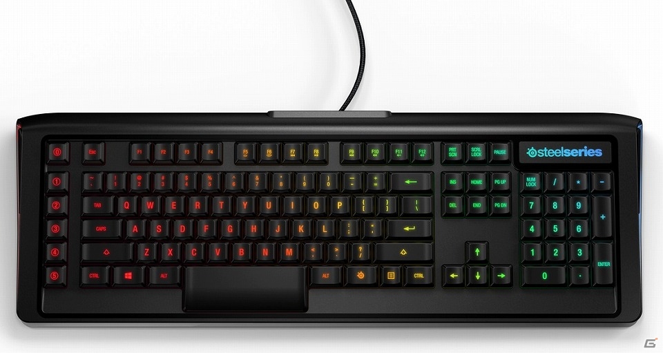 SteelSeries、素早い反応と幅広いカスタマイズが魅力の「SteelSeries Apex M800 Customizable Mechanical Gaming Keyboard」を発表の画像2