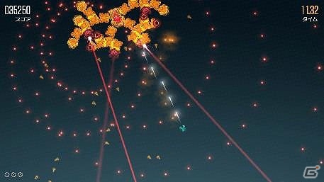 放たれる無数の弾を避け、巨大なボスを撃破しよう！エンドレスシューティングゲーム「XType+」がWii U向けに配信の画像1