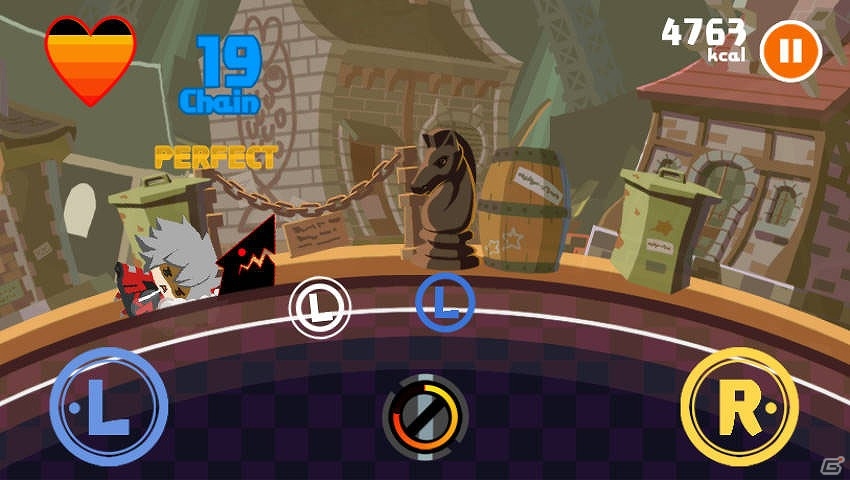 ラグナの必殺技”デッドスパイク”がリズムゲームで登場！Android版「イートビート デッドスパイクさん」が配信の画像3