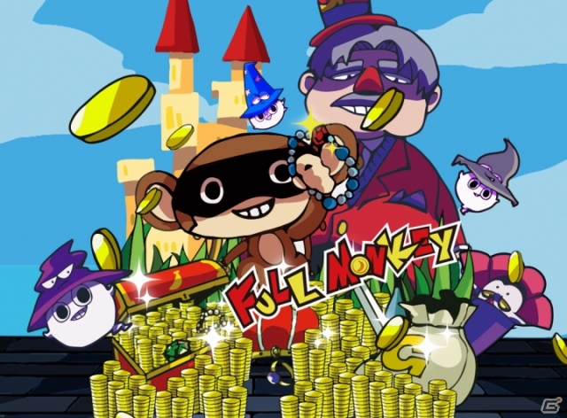 皆でマップを作成して攻略し合える！iOS向けパズルアクション「フルモンキー」が配信開始の画像1