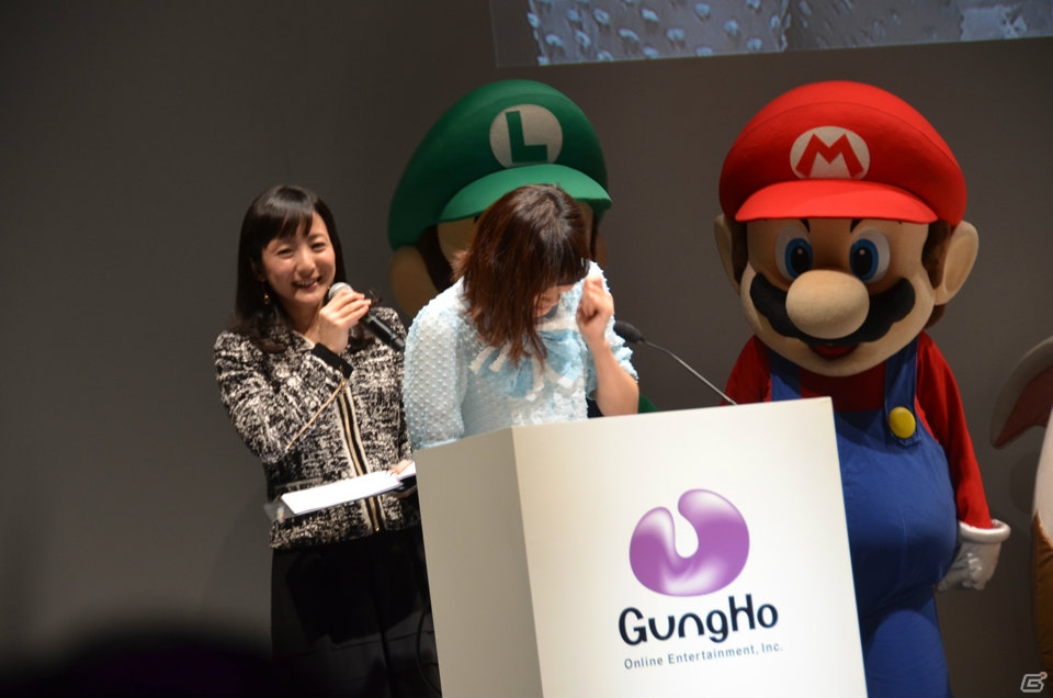 パンサーや高橋愛さんが「パズル＆ドラゴンズ スーパーマリオブラザーズ エディション」をプレイ！発売の経緯や施策も語られた発表会をレポートの画像20