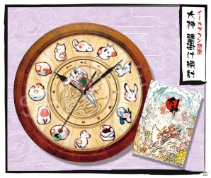 イーカプコン限定商品「大神 壁掛け時計」が商品化決定！1月18日まで追加予約受付を実施の画像1