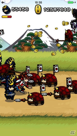 iOS/Android/Windows Phone「サムライアタッカー」が配信―体力と根気に挑戦するエクストリーム連打ゲームの画像3