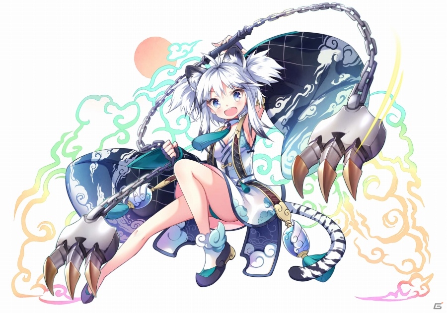 iOS/Android「どこでもダンジョン」遥か西方に棲む四神「ビャッコ」が来襲！レイドボスイベント「四神来襲！剛爪」がスタートの画像2