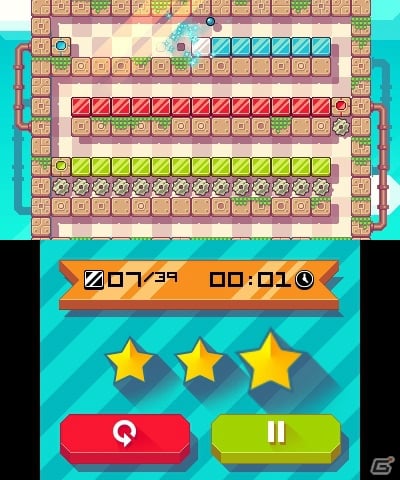この弾み、もう止まらない！3DS「ハネカエリーノ」が配信―トリッキーなステージが特徴の新感覚ブロックくずしゲームの画像5