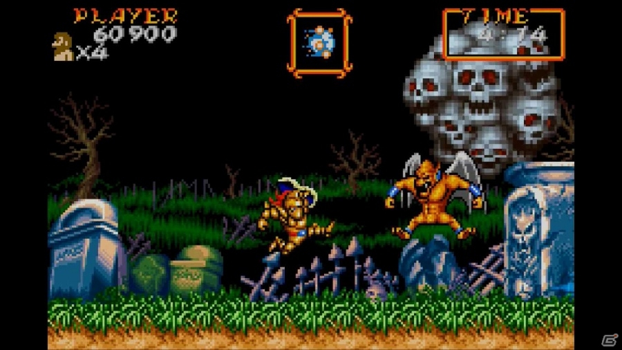シリーズ第3弾「超魔界村 R」がWii Uバーチャルコンソール向けに配信―完全新規ステージを追加した「アレンジモード」も搭載！の画像3