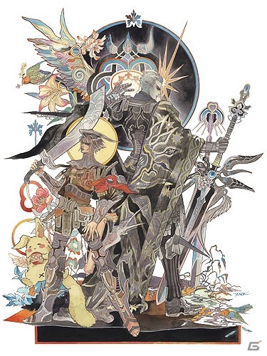3DS「レジェンド オブ レガシー」の原画展が開催！小林智美氏の直筆原画や平尾リョウ氏のイラストパネルなどを展示の画像1