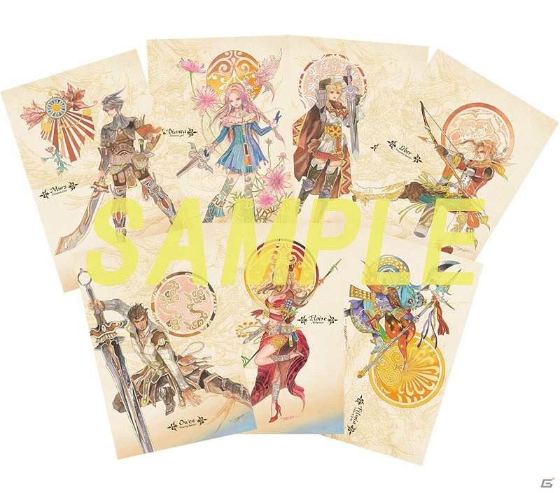 3DS「レジェンド オブ レガシー」の原画展が開催！小林智美氏の直筆原画や平尾リョウ氏のイラストパネルなどを展示の画像8