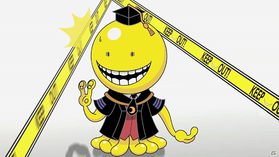 iOS/Android「暗殺教室 囲い込みの時間」キャラメダルがゲットできるTwitter連動企画「先行入学キャンペーン」が実施！殺せんせーが囲われまくるTVCMも公開の画像3