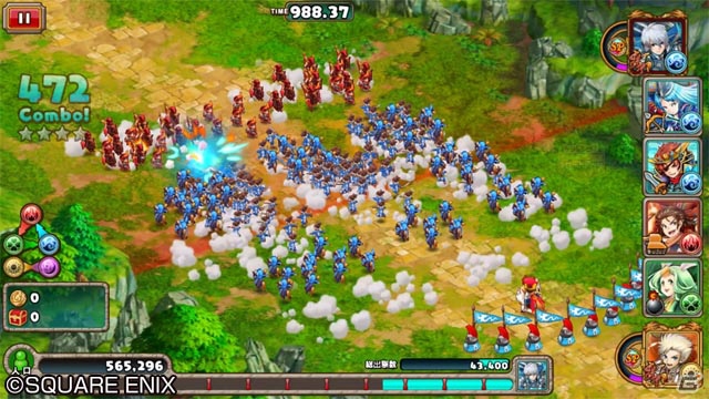 指一本で大量の兵を指揮する超・大軍勢RPG「無限∞ナイツ」がiOS/Android向けに配信！リリース記念としてSRキャラがプレゼントの画像10