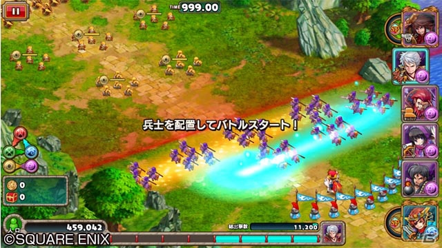 指一本で大量の兵を指揮する超・大軍勢RPG「無限∞ナイツ」がiOS/Android向けに配信！リリース記念としてSRキャラがプレゼントの画像9
