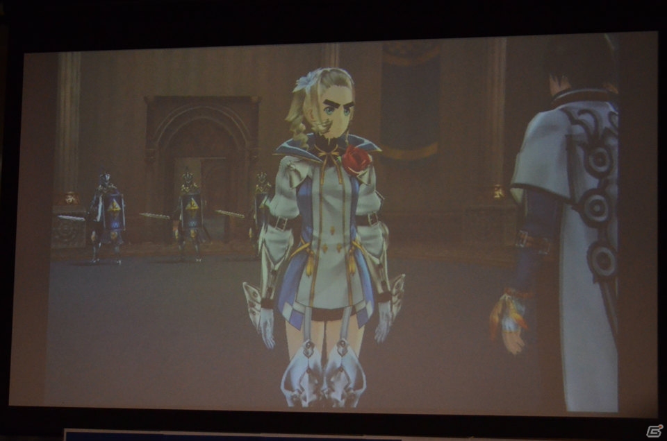 「テイルズ オブ ゼスティリア」ゲームの特徴や各キャラの秘奥義などを紹介した馬場プロデューサーによるトークショーをレポートの画像27