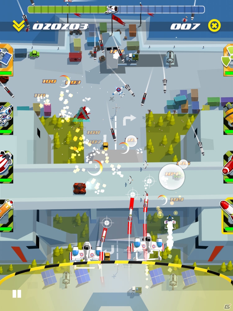 的確な武器を用いて敵を撃破！iOS向け戦略シューティングゲーム「スカイパトロール」が1月22日より配信の画像10