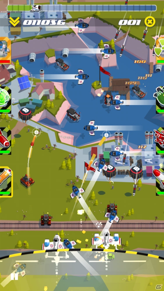 的確な武器を用いて敵を撃破！iOS向け戦略シューティングゲーム「スカイパトロール」が1月22日より配信の画像3