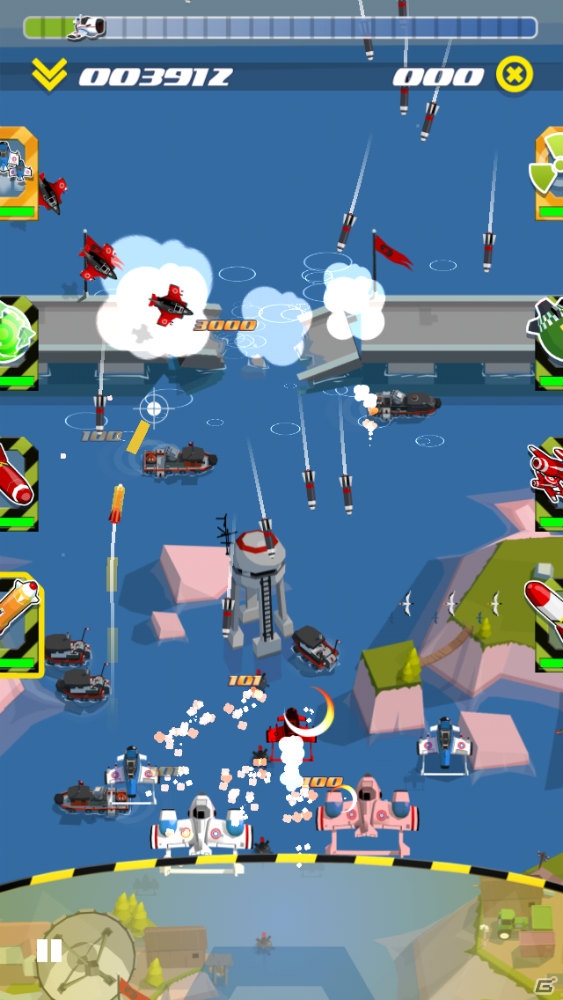 的確な武器を用いて敵を撃破！iOS向け戦略シューティングゲーム「スカイパトロール」が1月22日より配信の画像4