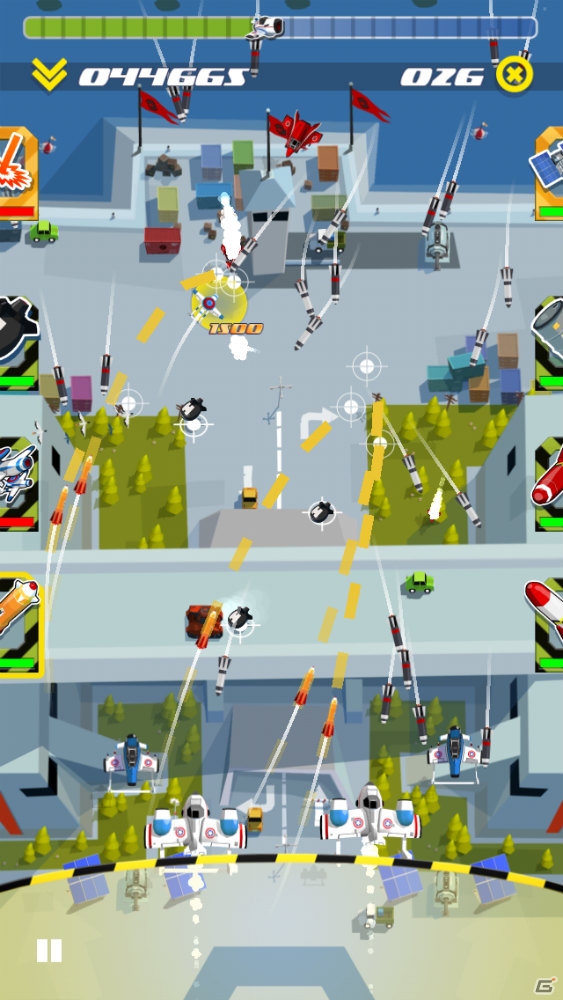 的確な武器を用いて敵を撃破！iOS向け戦略シューティングゲーム「スカイパトロール」が1月22日より配信の画像5