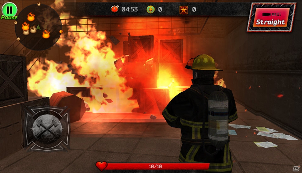 Ios Android Courage Of Fire プレイ動画 ゲーム画面の一部が公開 消防士となり迫り来る炎とのサバイバルに打ち勝て の画像 ゲーム情報サイト Gamer