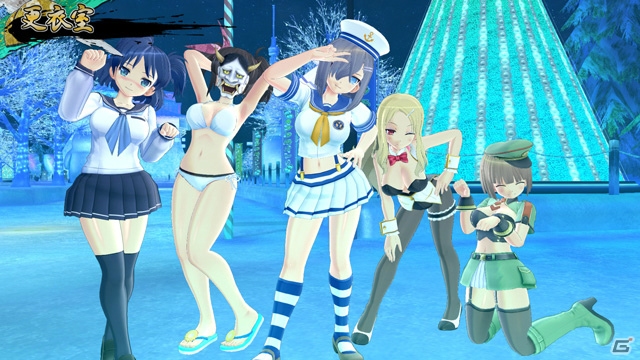 PS4/PS Vita「閃乱カグラ ESTIVAL VERSUS -少女達の選択-」秘立蛇女子学園メンバー5人＆禁断の新・コスチューム全破壊「ぷるぷるフィニッシュ」の情報が公開！の画像14