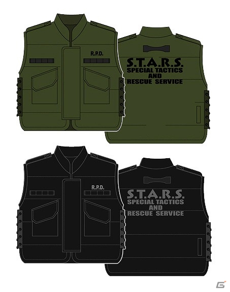 これで立派な“S.T.A.R.S”の一員になれる！「バイオハザード」の関連グッズ「アーマーベスト」＆「ベルトセット」が2月19日よりリニューアルして発売の画像1