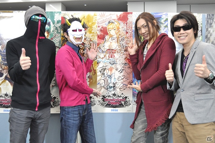 AC「Wonderland Wars」ゲーム実況ユニット「M.S.S Project」による実況動画が公開！MSSPのサイン入りグッズなどが当たるTwitter連動キャンペーンも開催の画像3