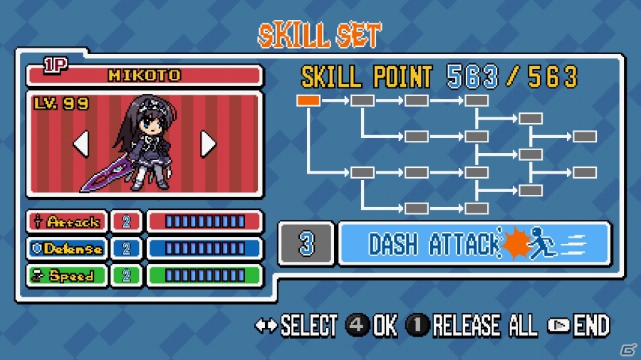 8bit美少女が滑らかに動く！ベルトスクロール型ラインアクション「ファントムブレイカー：バトルグラウンド」が1月24日よりSteamにて配信の画像5