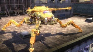 PS4「地球防衛軍4.1 THE SHADOW OF NEW DESPAIR」初回封入特典の金ピカ指揮官機「デプス・クロウラーゴールドコート」を紹介の画像15