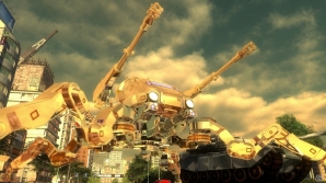 PS4「地球防衛軍4.1 THE SHADOW OF NEW DESPAIR」初回封入特典の金ピカ指揮官機「デプス・クロウラーゴールドコート」を紹介の画像16