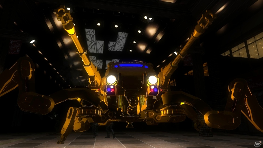 PS4「地球防衛軍4.1 THE SHADOW OF NEW DESPAIR」初回封入特典の金ピカ指揮官機「デプス・クロウラーゴールドコート」を紹介の画像2