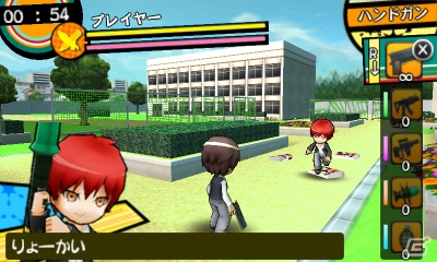 3DS「暗殺教室 殺せんせー大包囲網!!」はプレイヤー自身が3-Eの生徒に―仲間たちと連携して殺せんせーを狙え！の画像4