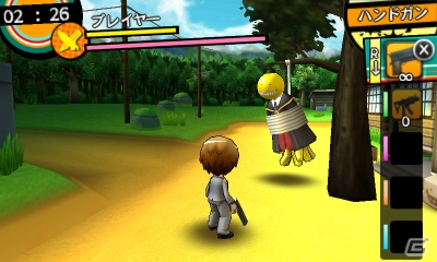3DS「暗殺教室 殺せんせー大包囲網!!」はプレイヤー自身が3-Eの生徒に―仲間たちと連携して殺せんせーを狙え！の画像8