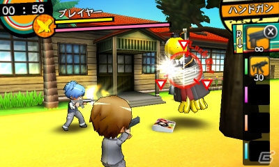 3DS「暗殺教室 殺せんせー大包囲網!!」はプレイヤー自身が3-Eの生徒に―仲間たちと連携して殺せんせーを狙え！の画像9