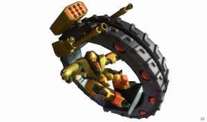 AC「機動戦士ガンダム エクストリームバーサス マキシブースト」タイヤを携えたザンスカール製MS「ゲドラフ」が1月27日に参戦！の画像2