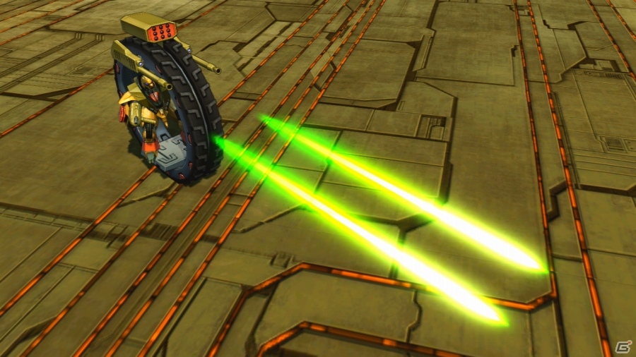 AC「機動戦士ガンダム エクストリームバーサス マキシブースト」タイヤを携えたザンスカール製MS「ゲドラフ」が1月27日に参戦！の画像14