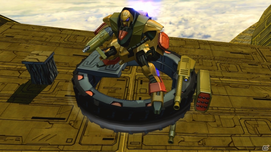 AC「機動戦士ガンダム エクストリームバーサス マキシブースト」タイヤを携えたザンスカール製MS「ゲドラフ」が1月27日に参戦！の画像16