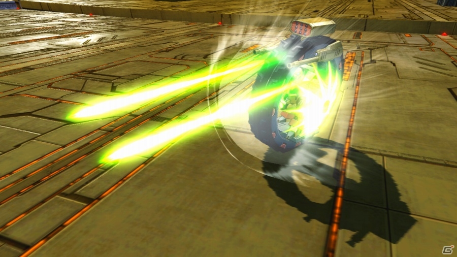 AC「機動戦士ガンダム エクストリームバーサス マキシブースト」タイヤを携えたザンスカール製MS「ゲドラフ」が1月27日に参戦！の画像23