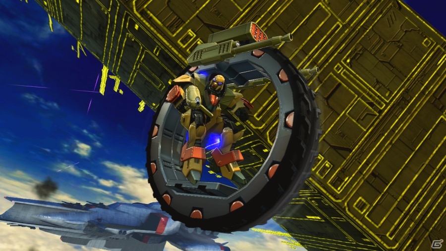 AC「機動戦士ガンダム エクストリームバーサス マキシブースト」タイヤを携えたザンスカール製MS「ゲドラフ」が1月27日に参戦！の画像40