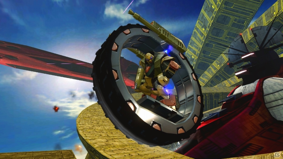 AC「機動戦士ガンダム エクストリームバーサス マキシブースト」タイヤを携えたザンスカール製MS「ゲドラフ」が1月27日に参戦！の画像41