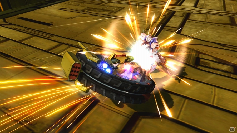 AC「機動戦士ガンダム エクストリームバーサス マキシブースト」タイヤを携えたザンスカール製MS「ゲドラフ」が1月27日に参戦！の画像44