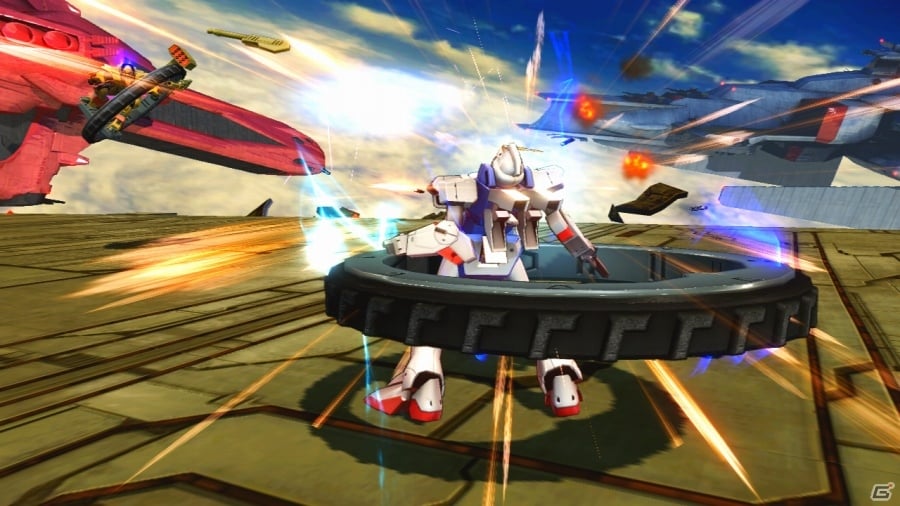 AC「機動戦士ガンダム エクストリームバーサス マキシブースト」タイヤを携えたザンスカール製MS「ゲドラフ」が1月27日に参戦！の画像8